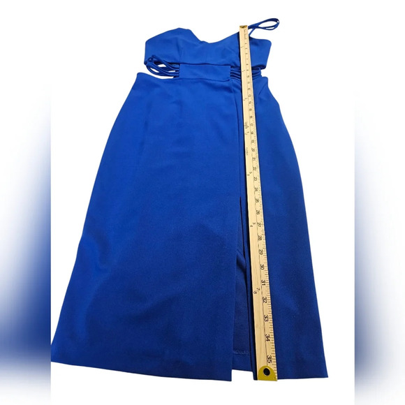 Express Dress Women's S Blue Petit ,Elegant - Picture 3 of 7